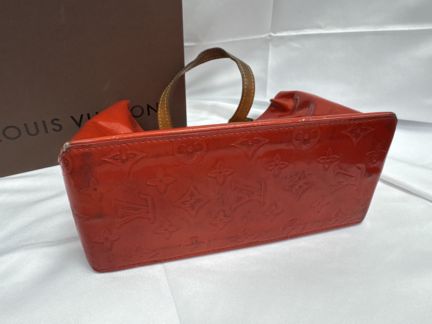 LOUIS VUITTON Lead PM Rouge Handbag