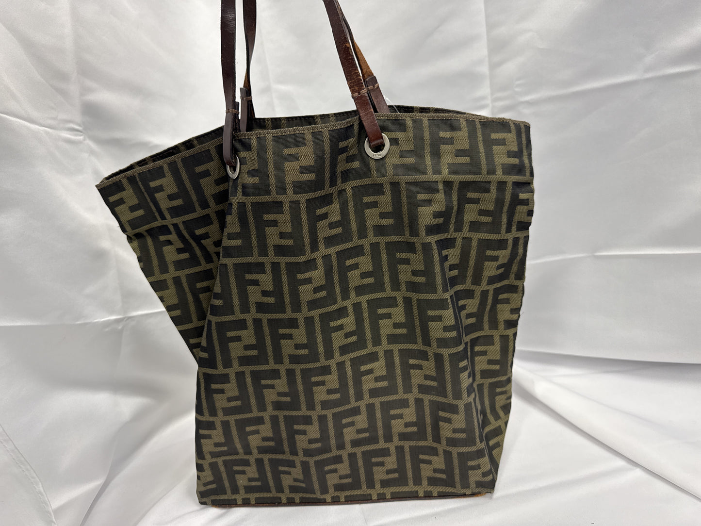 FENDI Zucca Tote Bag Handbag
