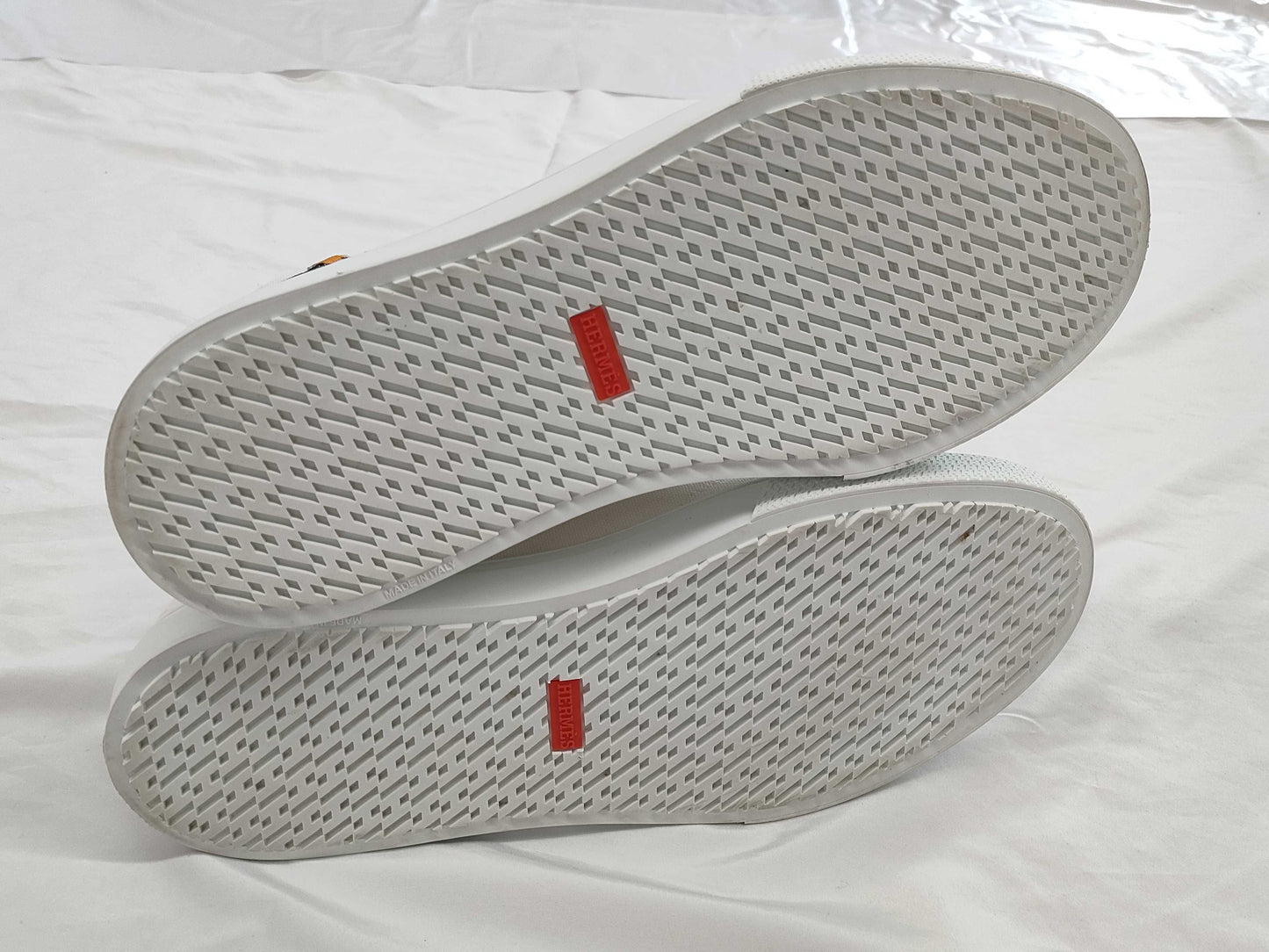 HERMES Iriko Sneakers with Replacement Laces, Purchased January 24, 2025, Size 43.5