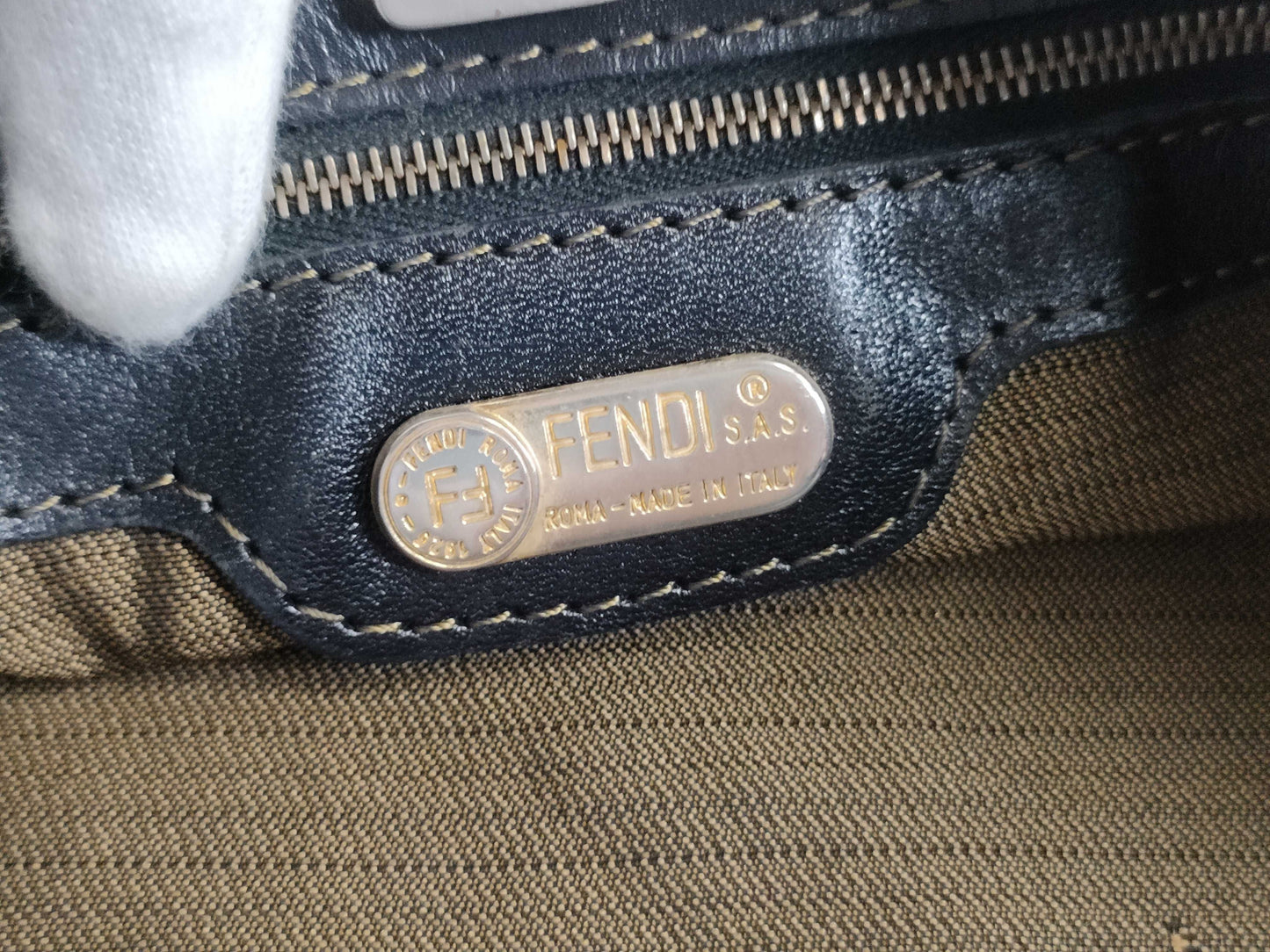 FENDI Zucca pattern FENDI Zucca shoulder bag shoulder bag