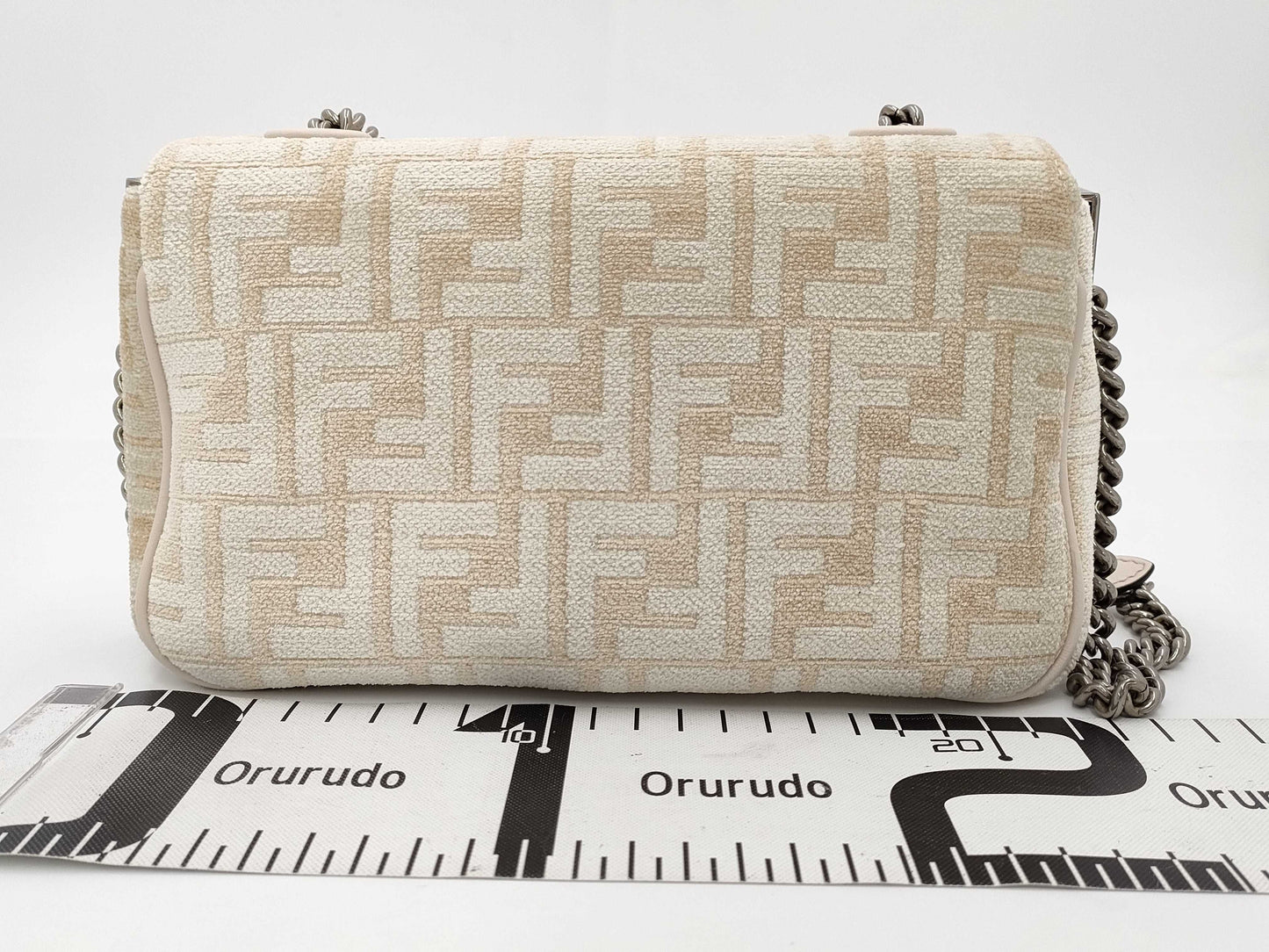 FENDI Baguette FF Shoulder Bag