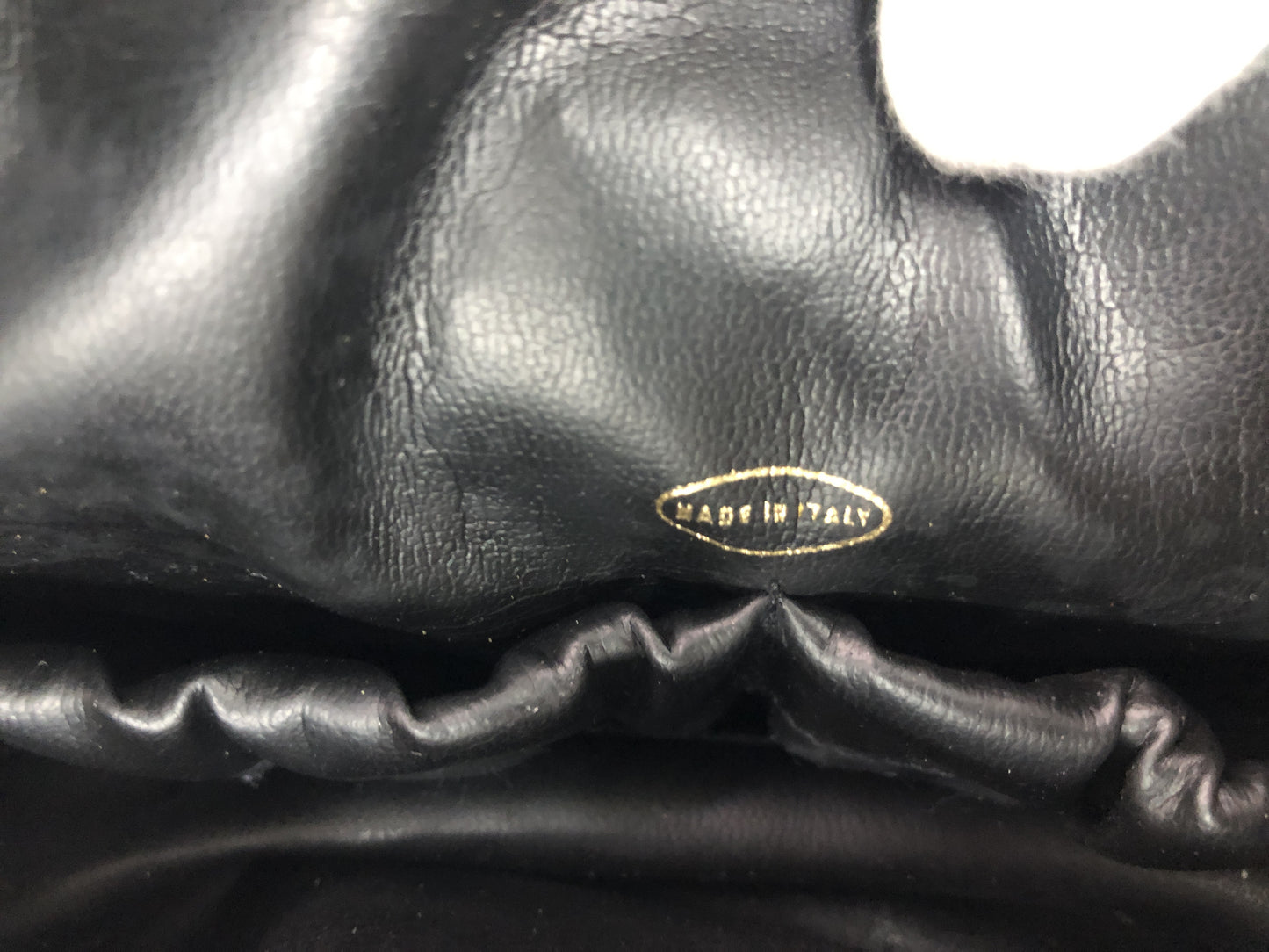 CHANEL Deca Coco Clutch Bag with Seal, 4129266, with Guarantee Card, Patent Leather, Black Clutch Bag