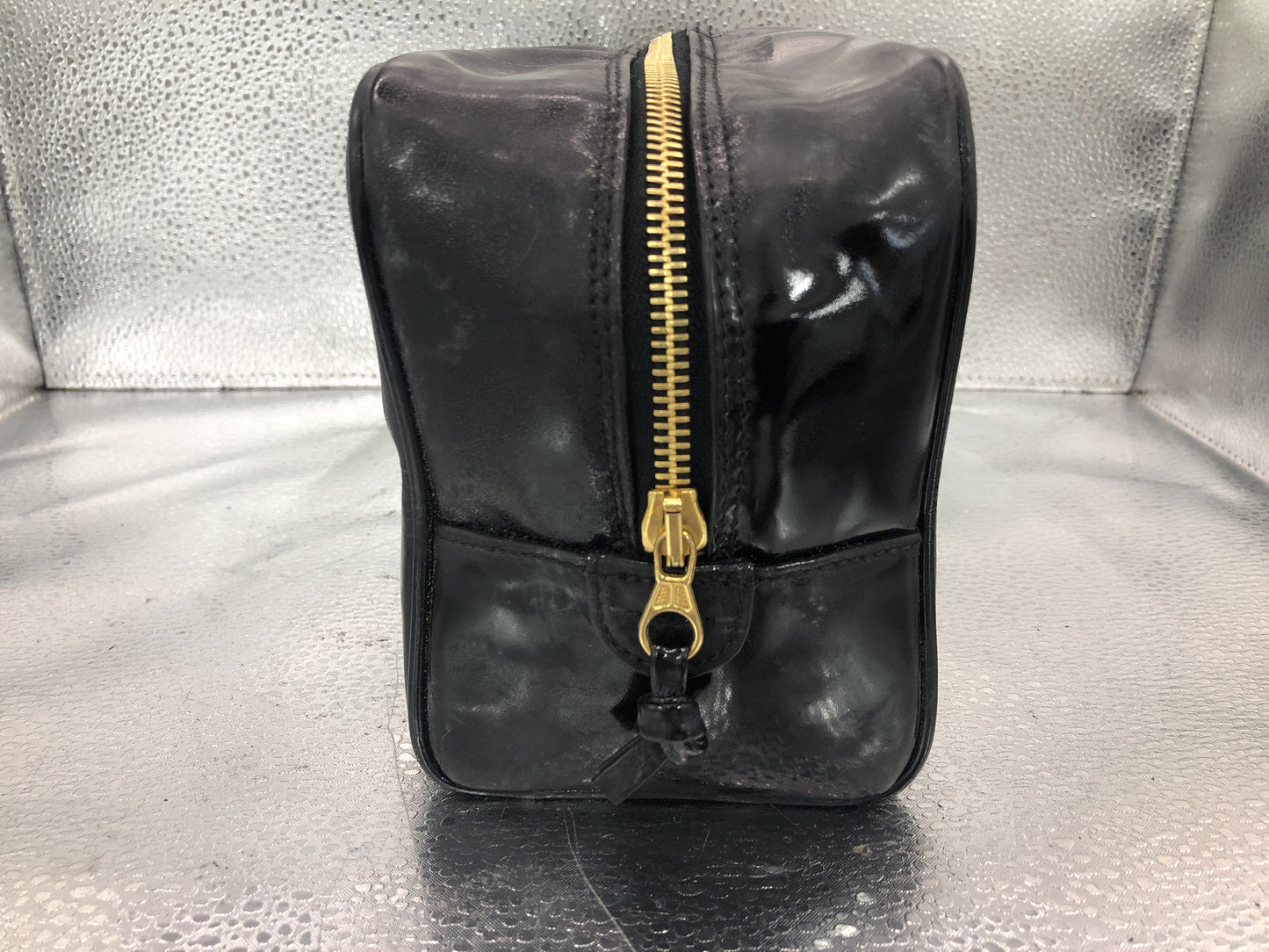 CHANEL Deca Coco Clutch Bag with Seal, 4129266, with Guarantee Card, Patent Leather, Black Clutch Bag