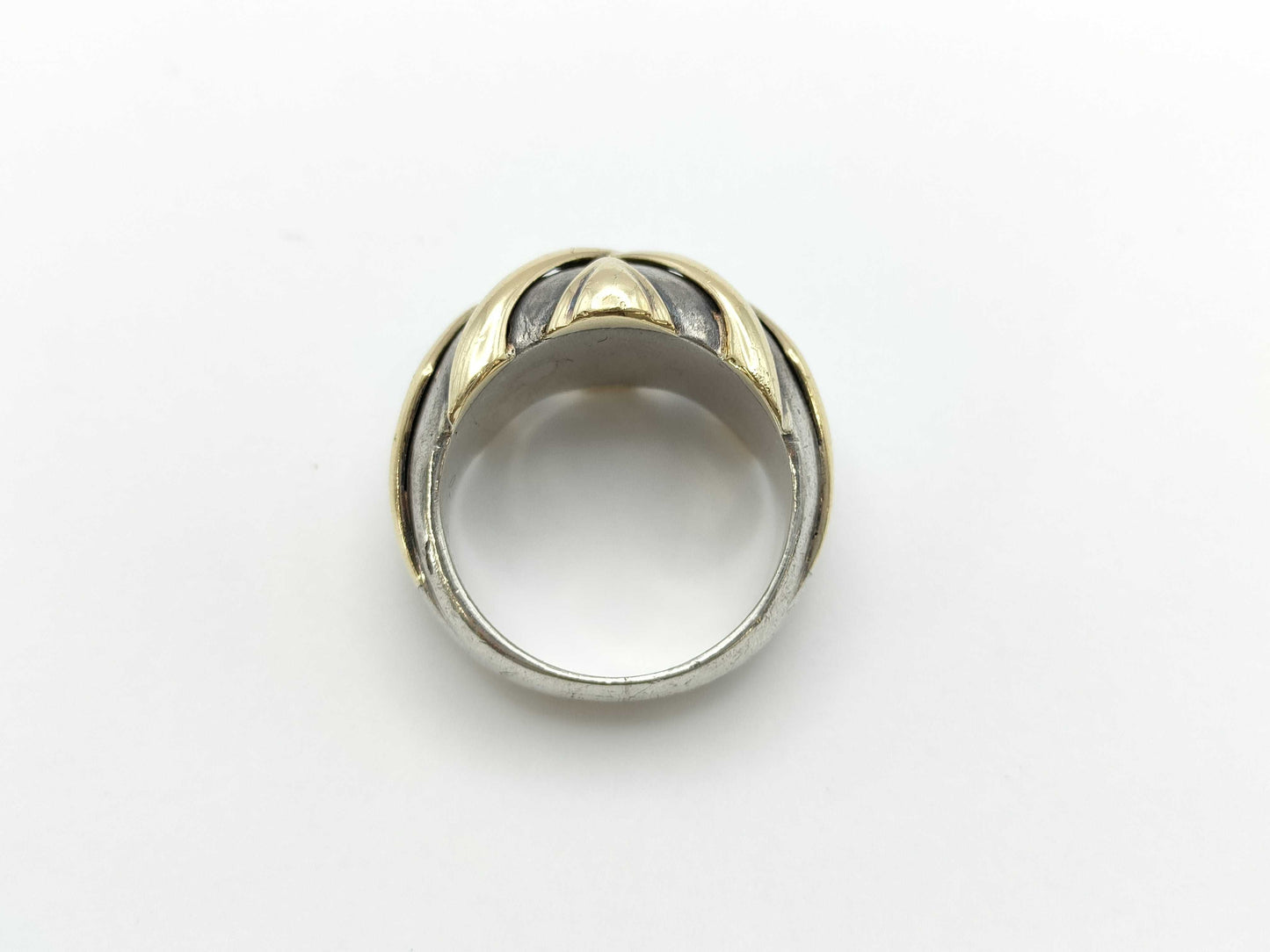HERMES combination vintage ring size 9