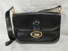 CELINE Shoulder Bag Leather Black Shoulder Bag