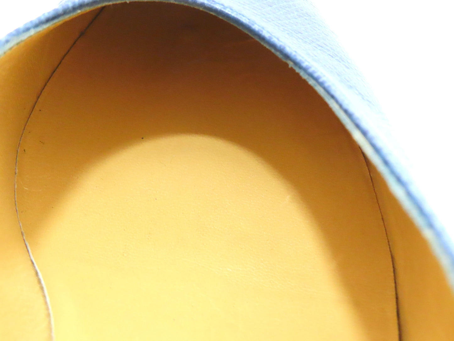 HERMES shoes blue pumps