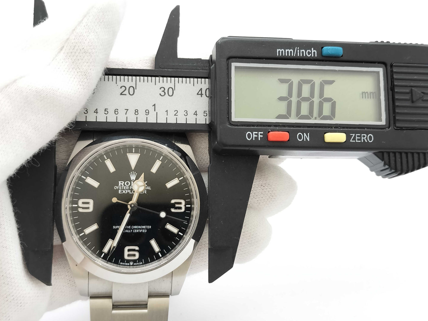 ROLEX Explorer I 224270 88UA8193 Black Dial Men's Watch