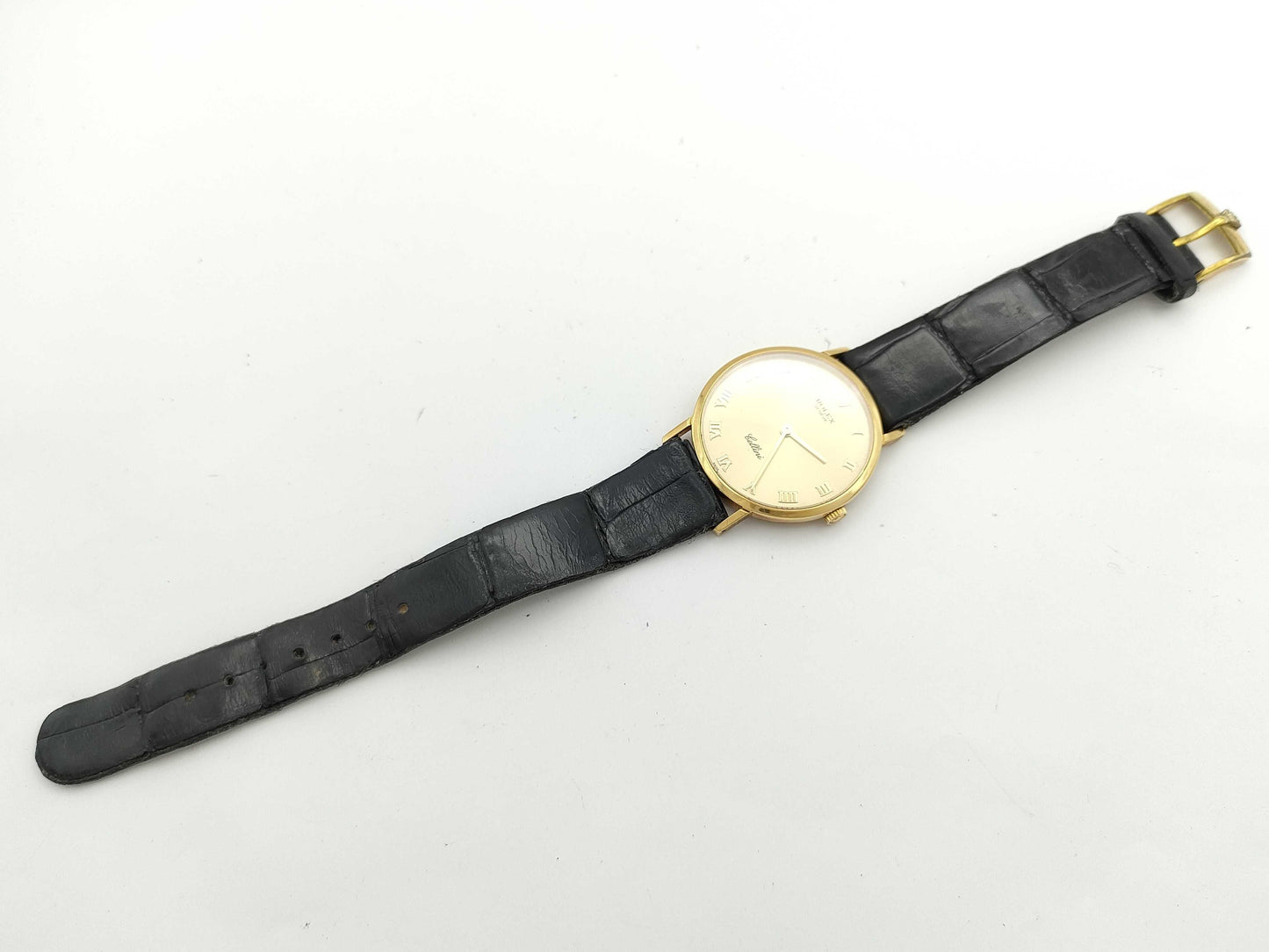ROLEX Cellini 4112 N596610 Manual Winding K18 Women's Watch