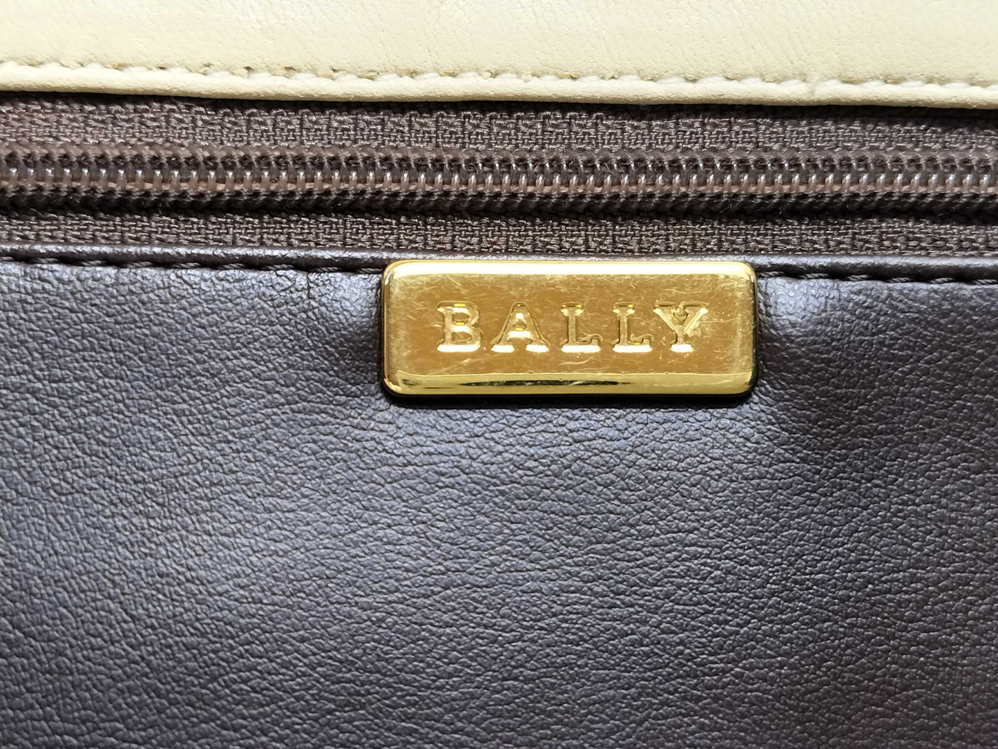 BALLY BALLY White Backpack Handbag Shoulder Bag