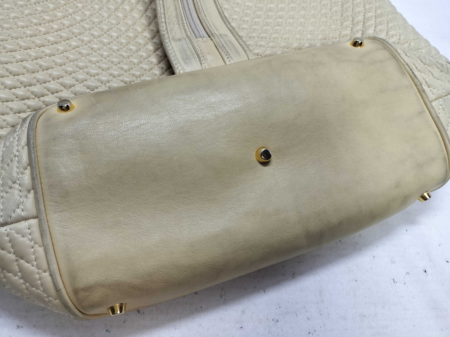 BALLY BALLY White Backpack Handbag Shoulder Bag