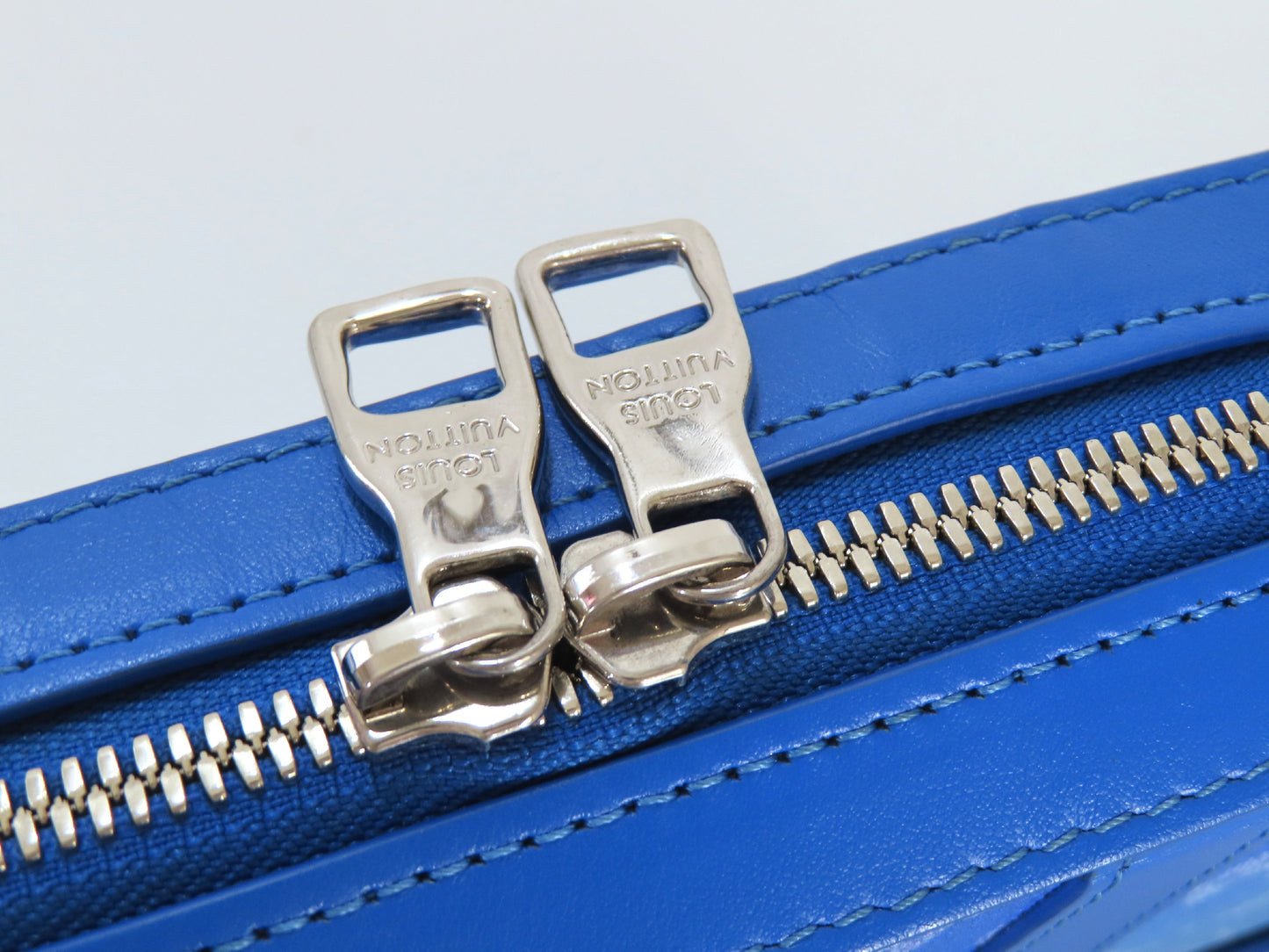 LOUIS VUITTON Soft Trunk Monogram Clouds M45432 TJ3280 Blue Bag