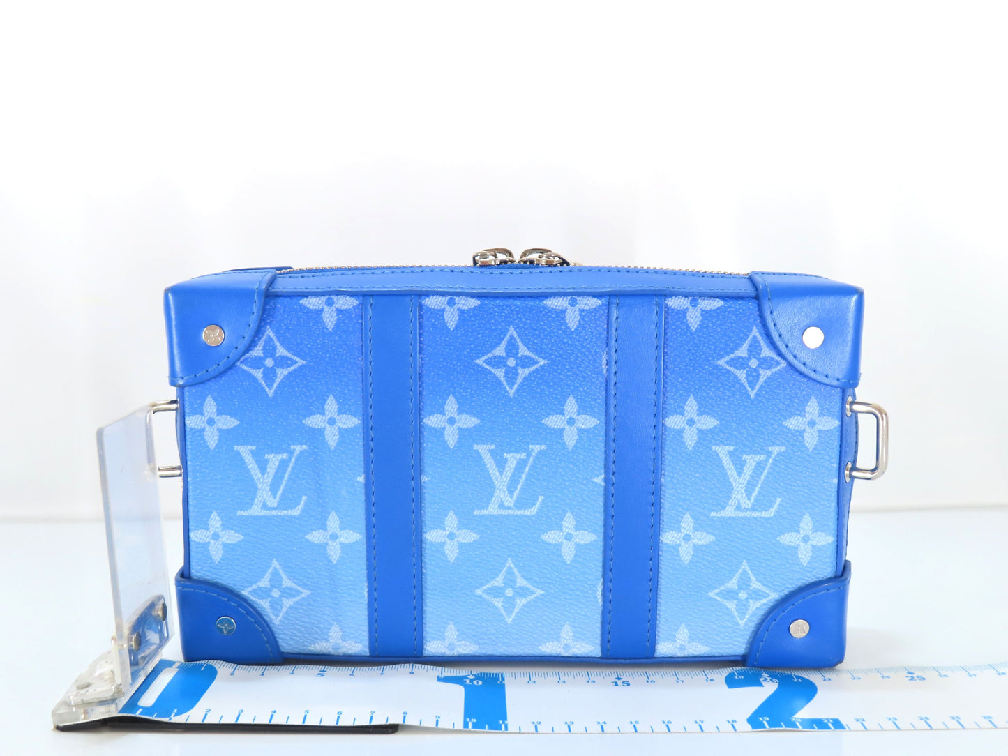 LOUIS VUITTON Soft Trunk Monogram Clouds M45432 TJ3280 Blue Bag