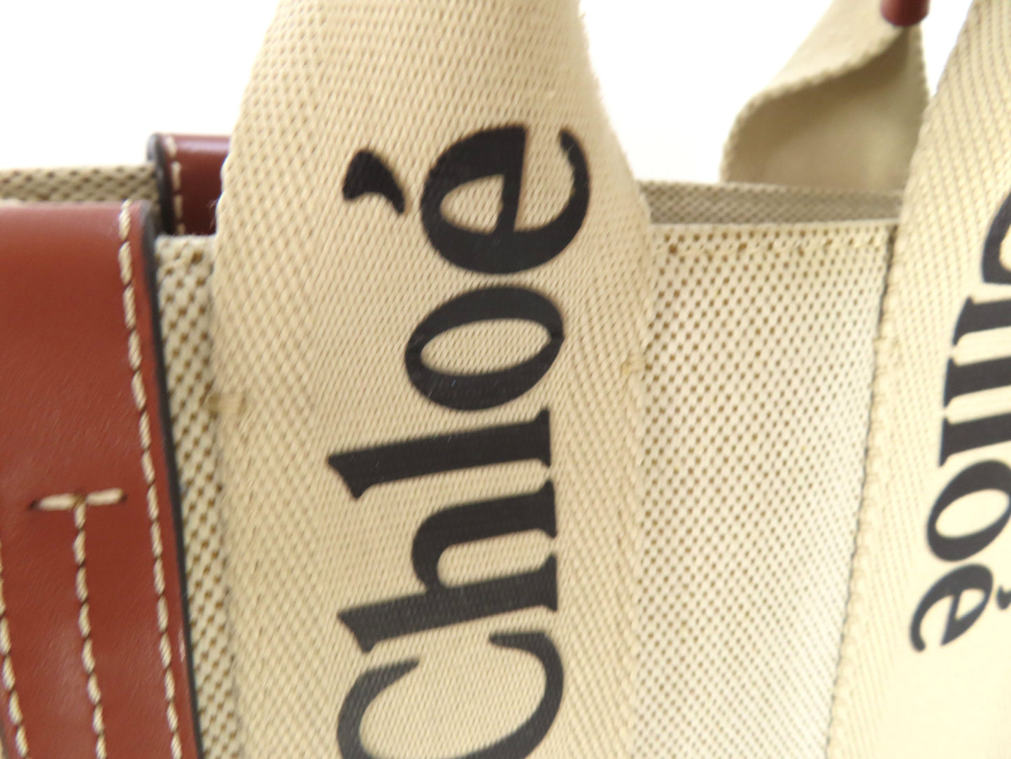 Chloe Chlo? Woody Tote Handbag