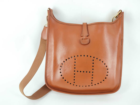 HERMES HERMES Evelyn Shoulder Bag □D Stamp