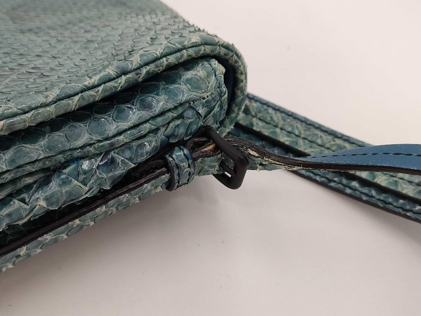 BOTTEGA VENETA Python Shoulder Bag