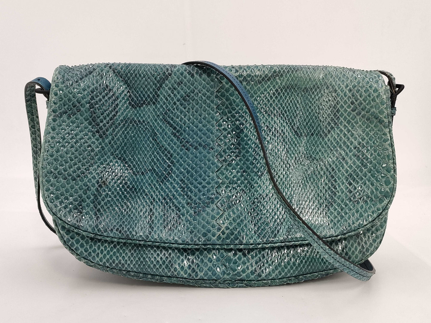 BOTTEGA VENETA Python Shoulder Bag