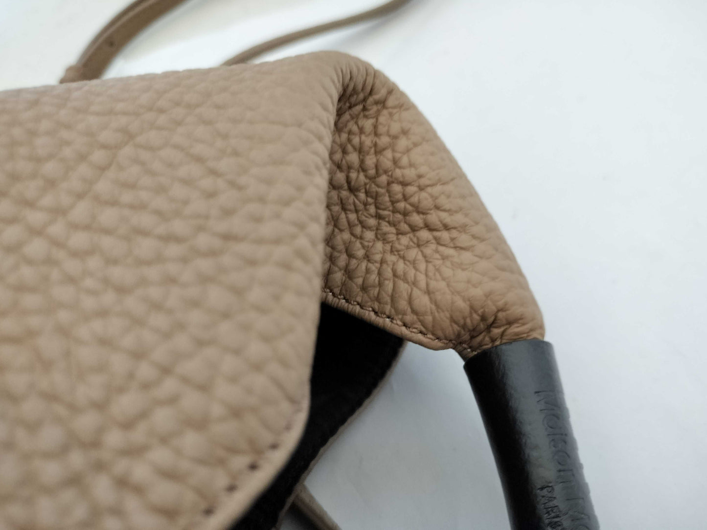 MM6 Japanese Nano Leather Shoulder Bag