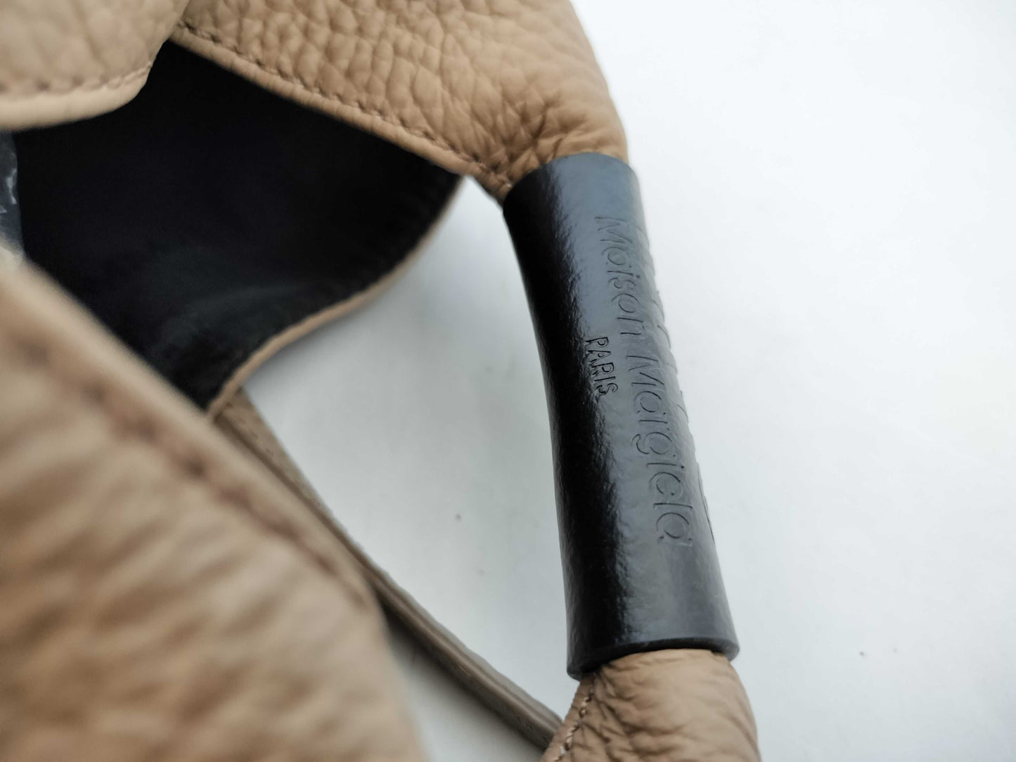 MM6 Japanese Nano Leather Shoulder Bag