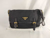 PRADA FR - Prada Shoulder bag Black Nylon Gold metal fittings Shoulder bag
