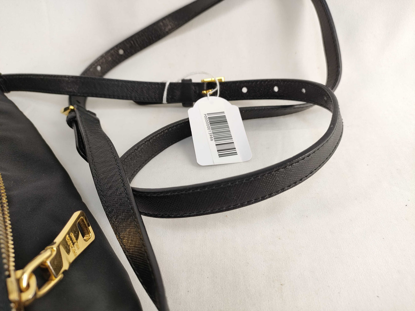 PRADA FR - Prada Shoulder bag Black Nylon Gold metal fittings Shoulder bag