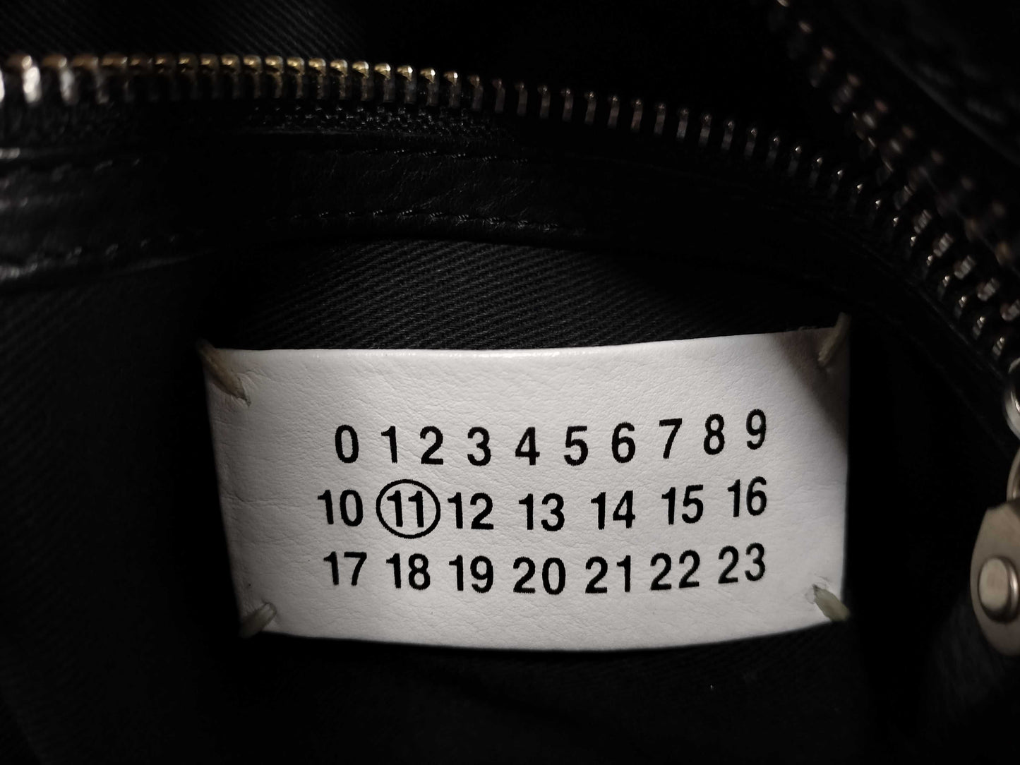 Maison Margiela 4-Stitch Leather Shoulder Bag Black Shoulder Bag