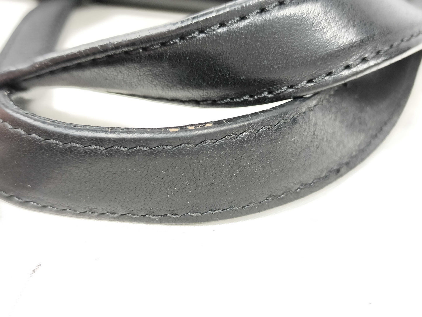 Maison Margiela 4-Stitch Leather Shoulder Bag Black Shoulder Bag