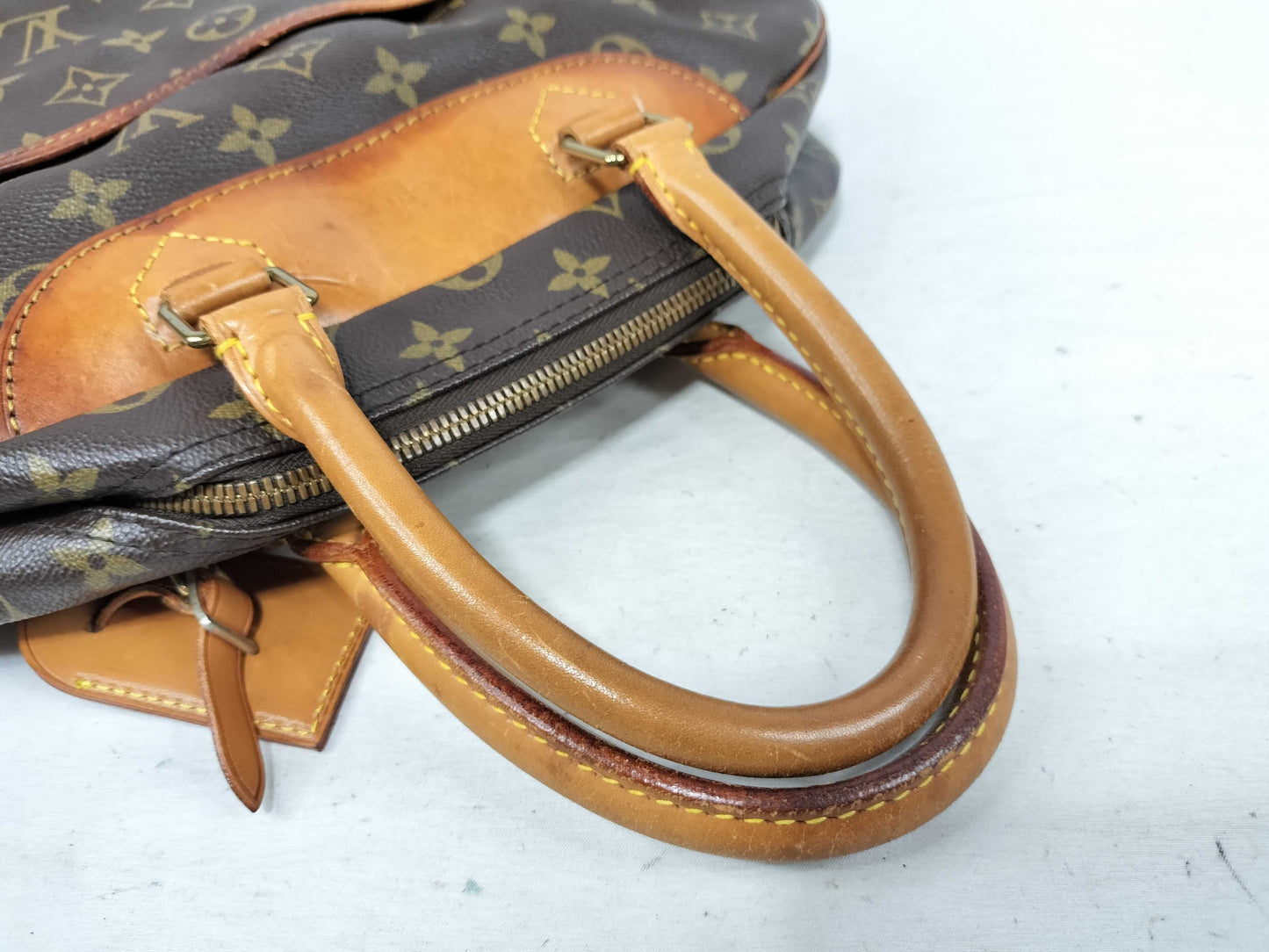 LOUIS VUITTON M42228 Monogram Trouville M42228 VI0964 Brown Handbag