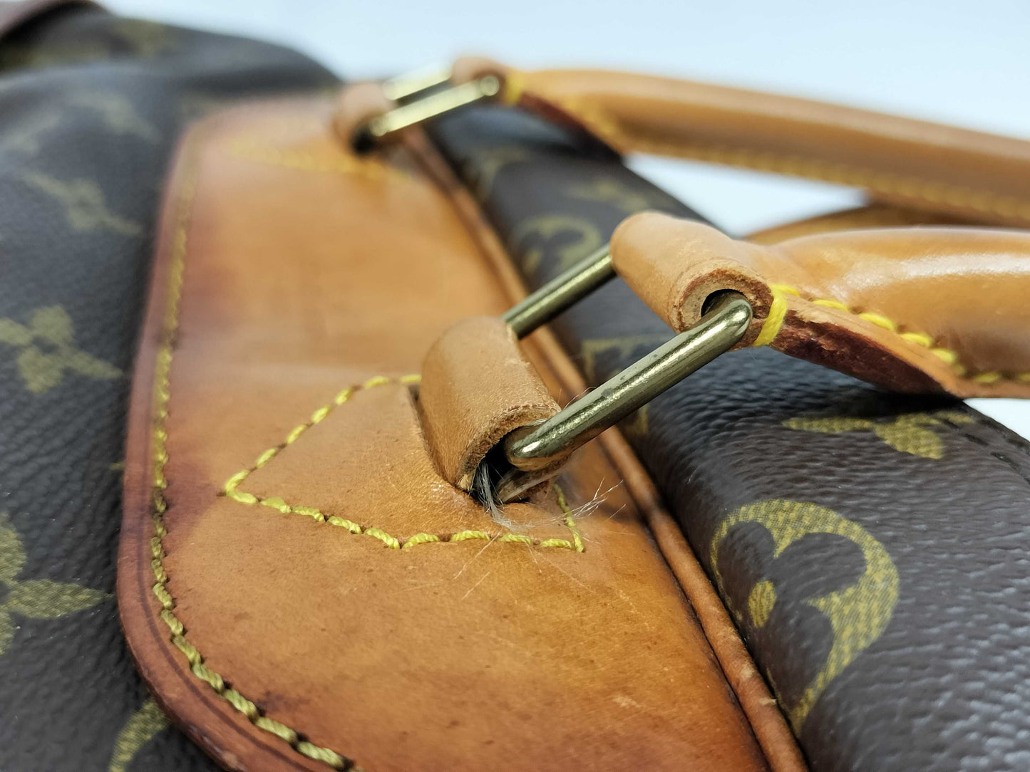 LOUIS VUITTON M42228 Monogram Trouville M42228 VI0964 Brown Handbag