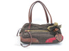 Miu Miu Miu Miu Flower Motif Handbag Wool Leather Handbag