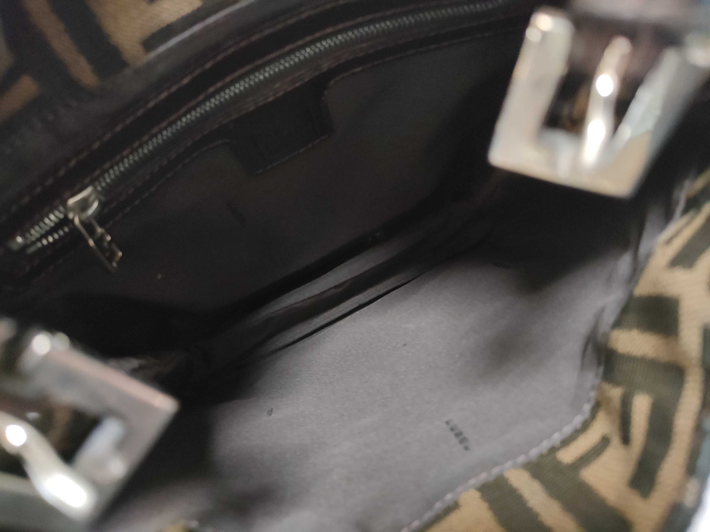 FENDI Zucca Mamma Bucket Tote Bag