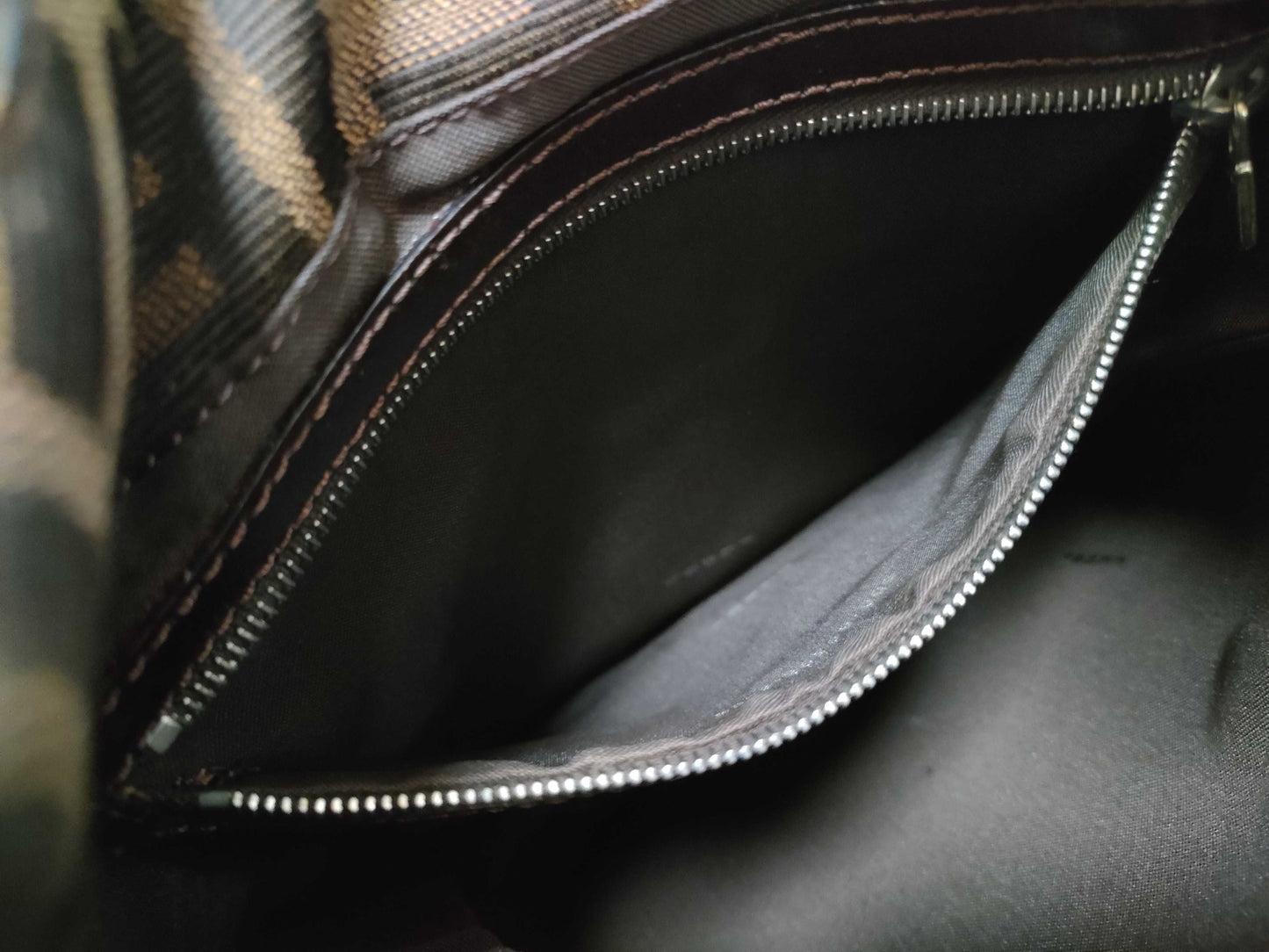 FENDI Zucca Mamma Bucket Tote Bag