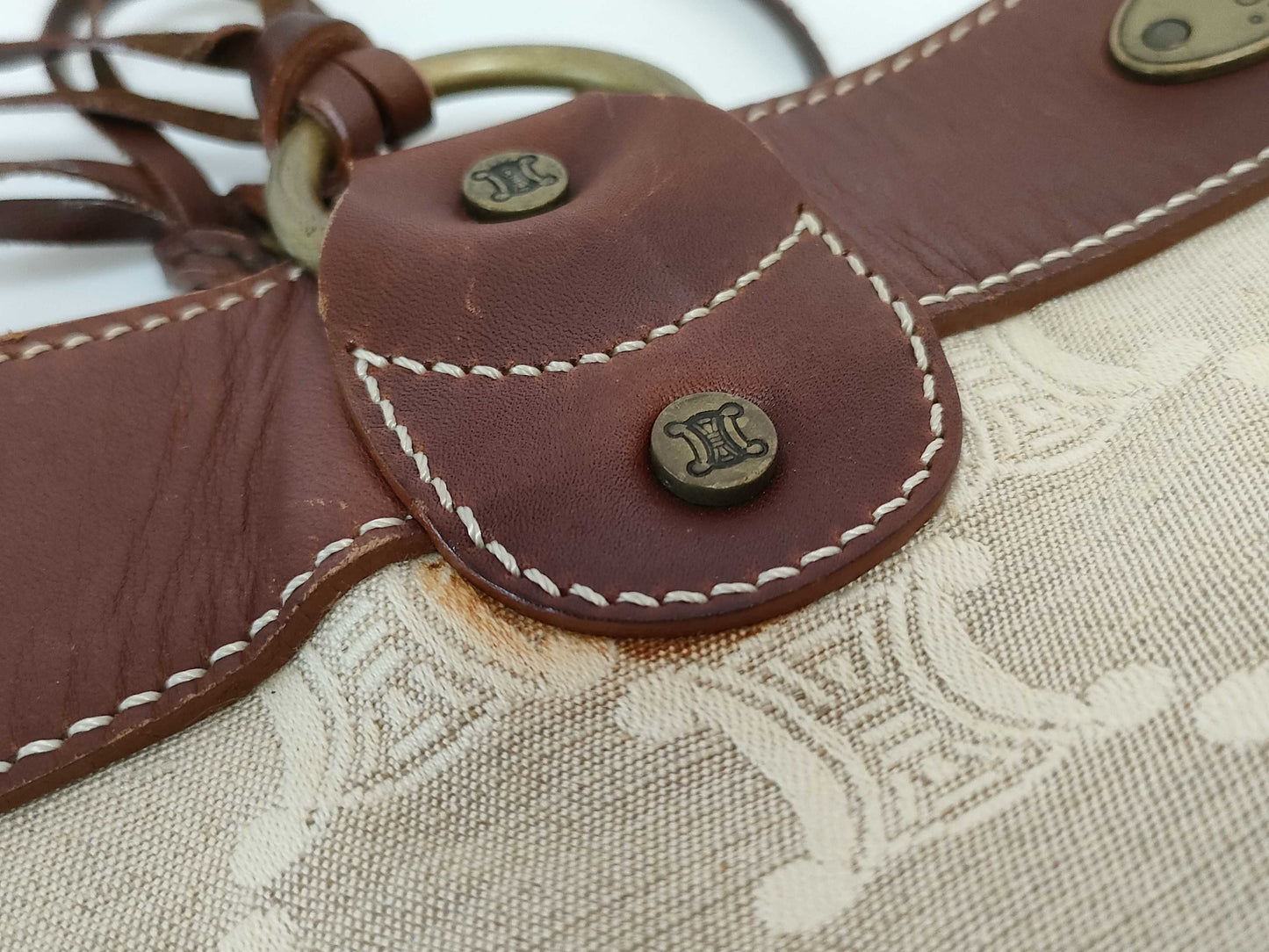 CELINE Paris Macadam Handbag Handbag