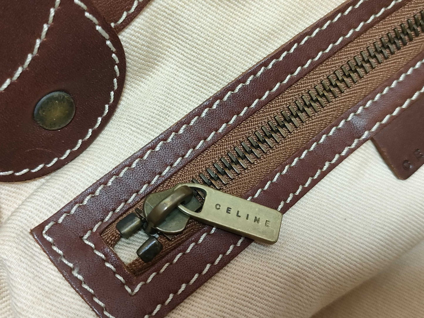 CELINE Paris Macadam Handbag Handbag