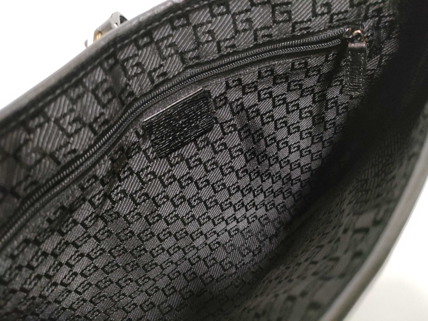 GUCCI Bamboo Kandinsky Bamboo Leather Shoulder Bag