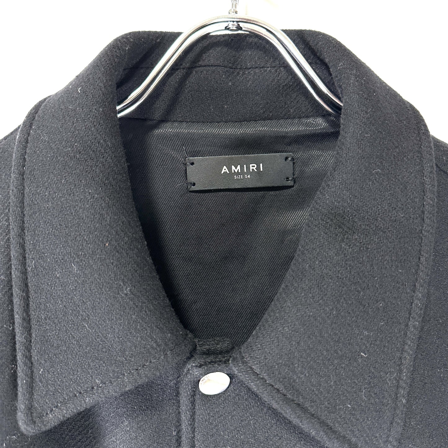 AMIRI BONES VARSITY JACKET Bone Varsity Wool Blouson Jacket 54 Jacket