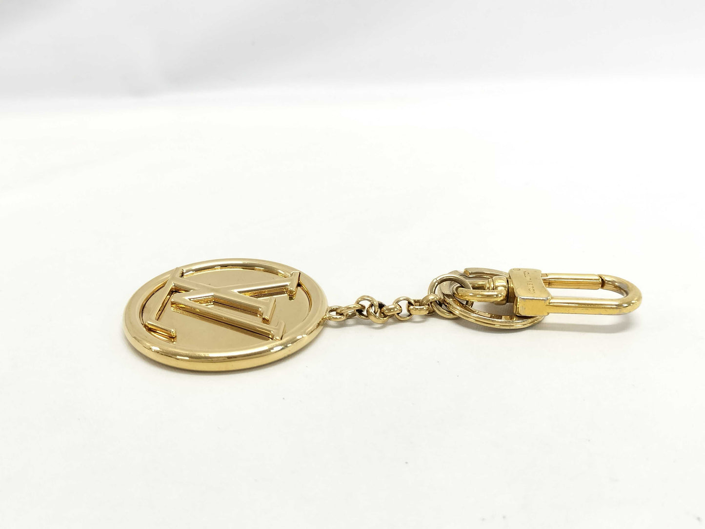 LOUIS VUITTON LOUIS VUITTON Bag Charm Keychain M68000 Gold Hardware GP Metal US1108 Key Case/Keychain