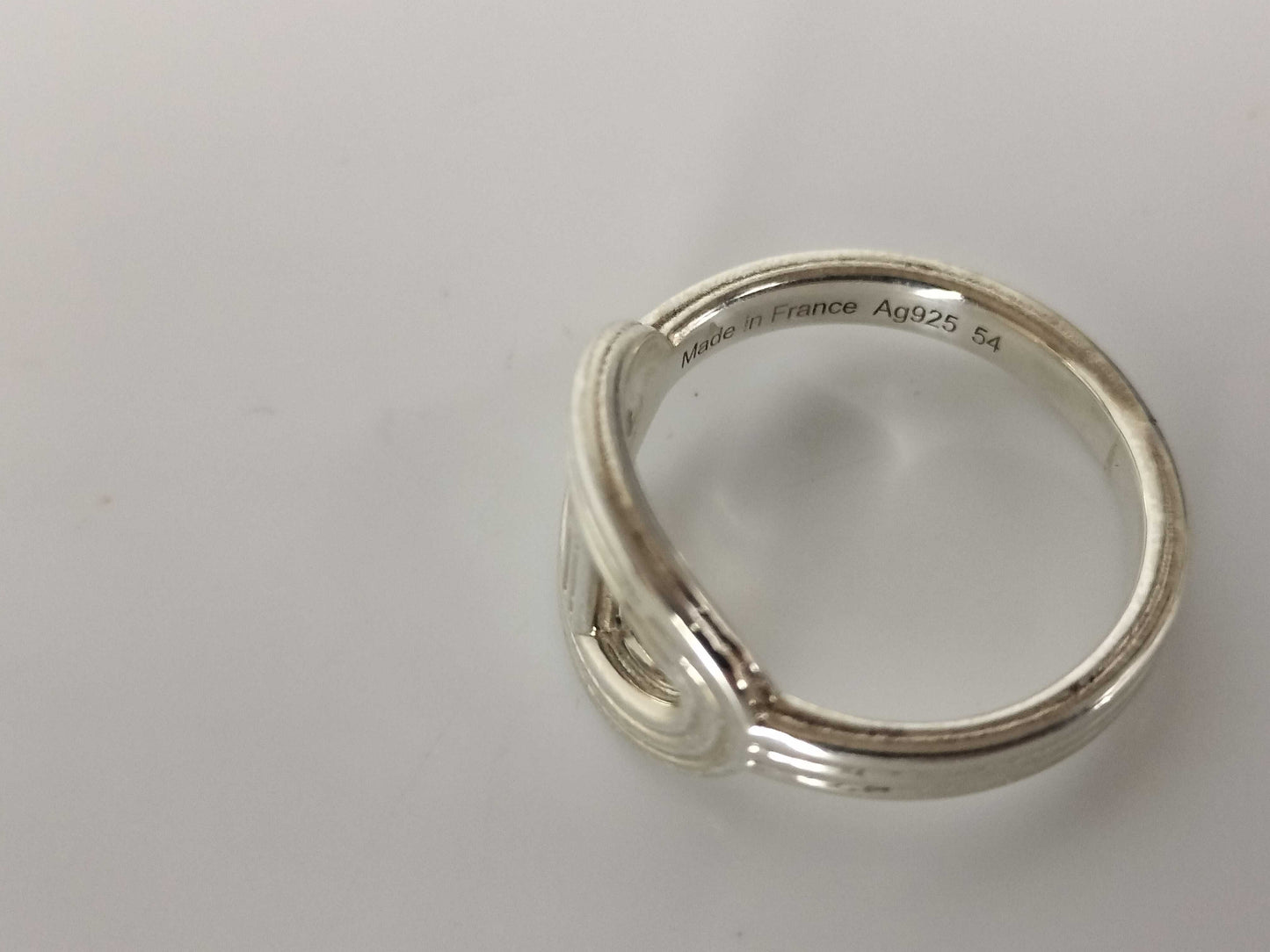 HERMES HERMES Ring Chaine d'Ancre 54 Ring