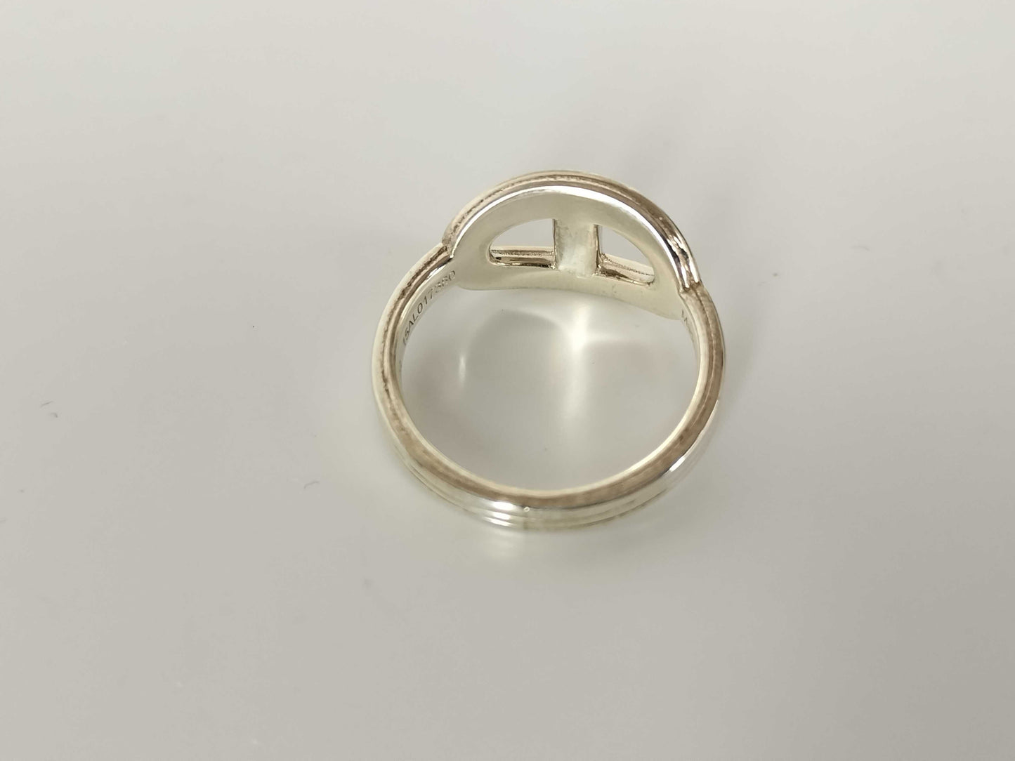 HERMES HERMES Ring Chaine d'Ancre 54 Ring
