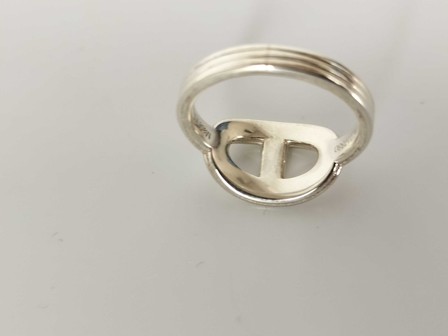 HERMES HERMES Ring Chaine d'Ancre 54 Ring