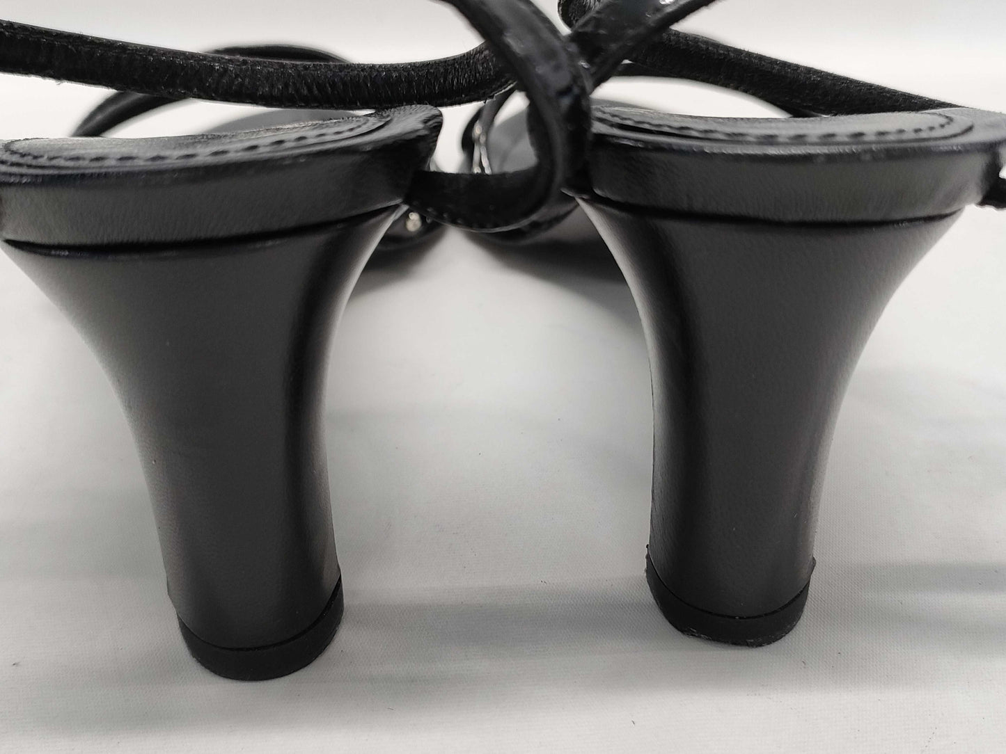 CHANEL CHANEL Coco Mark Stud Sandals Size 36 1/2