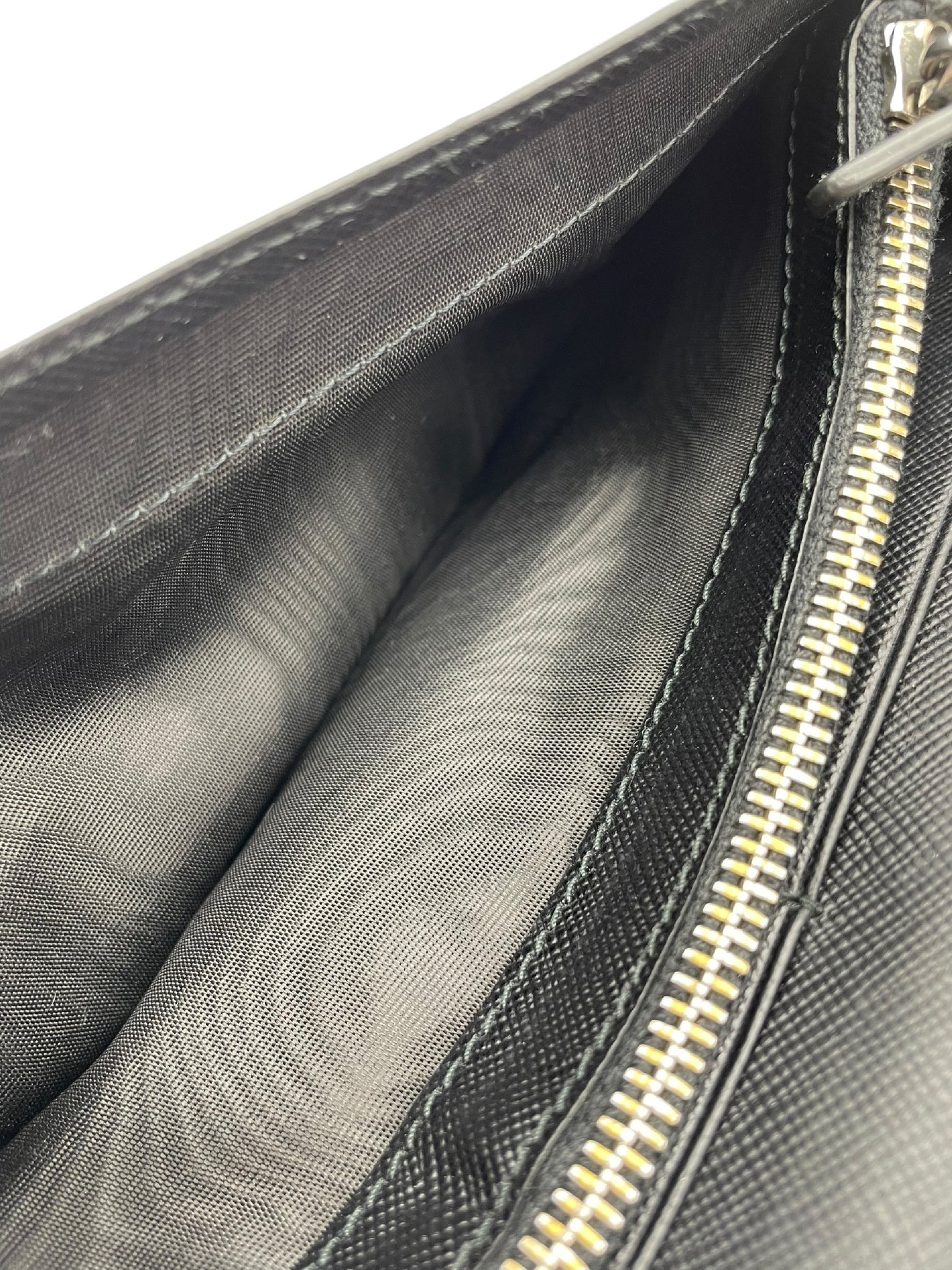 PRADA PRADA Prada long wallet black wallet