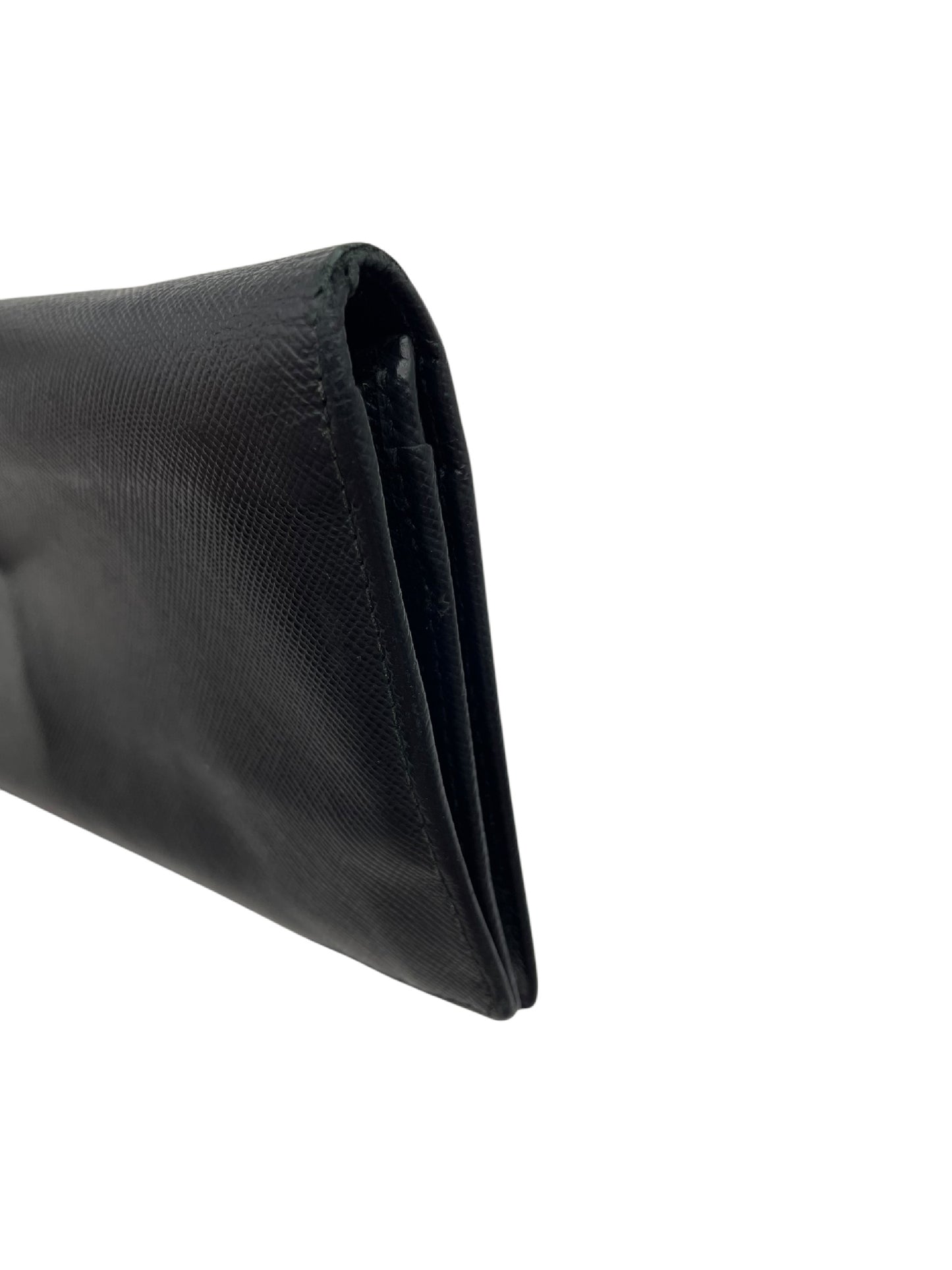 PRADA PRADA Prada long wallet black wallet