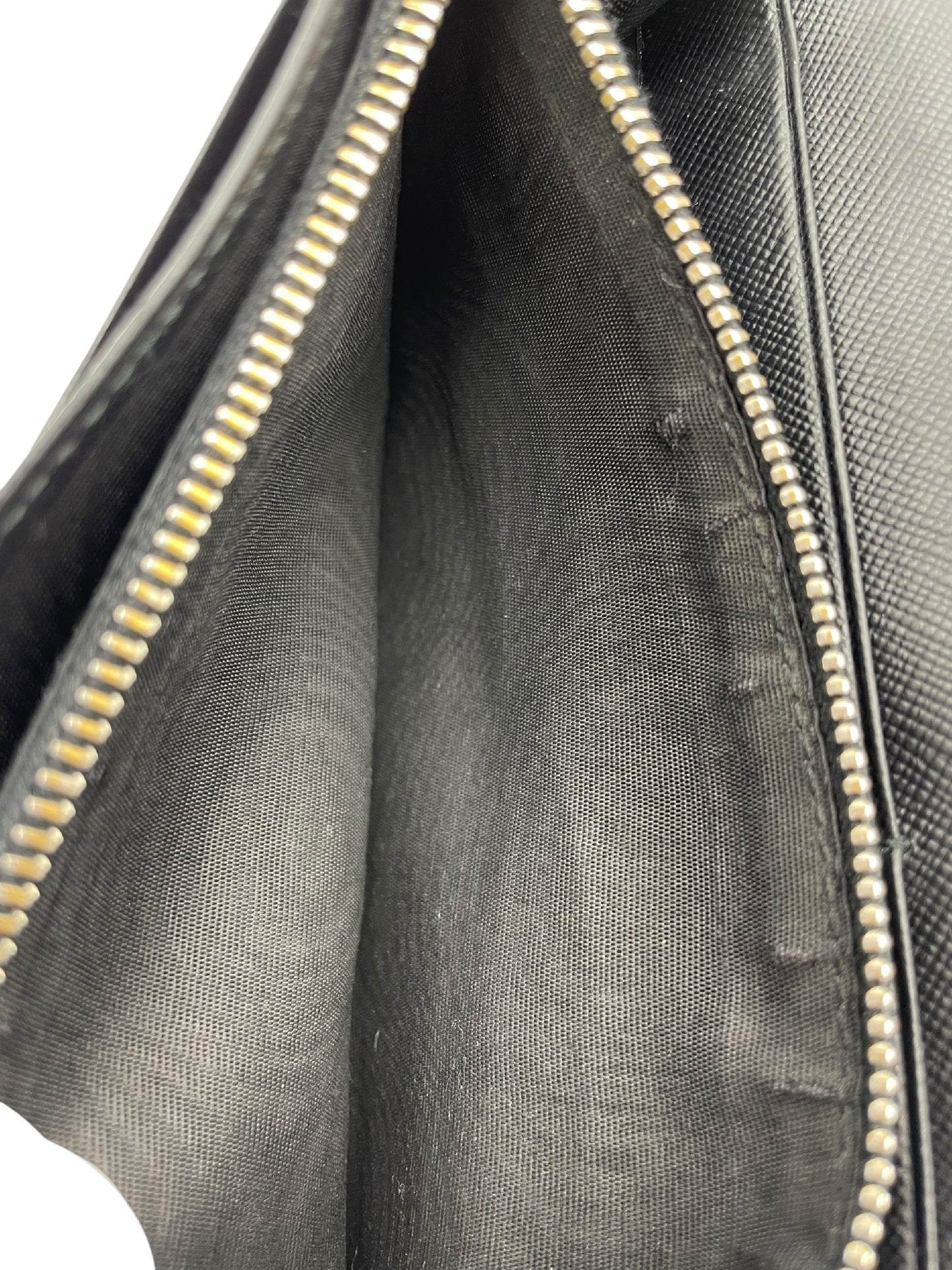 PRADA PRADA Prada long wallet black wallet