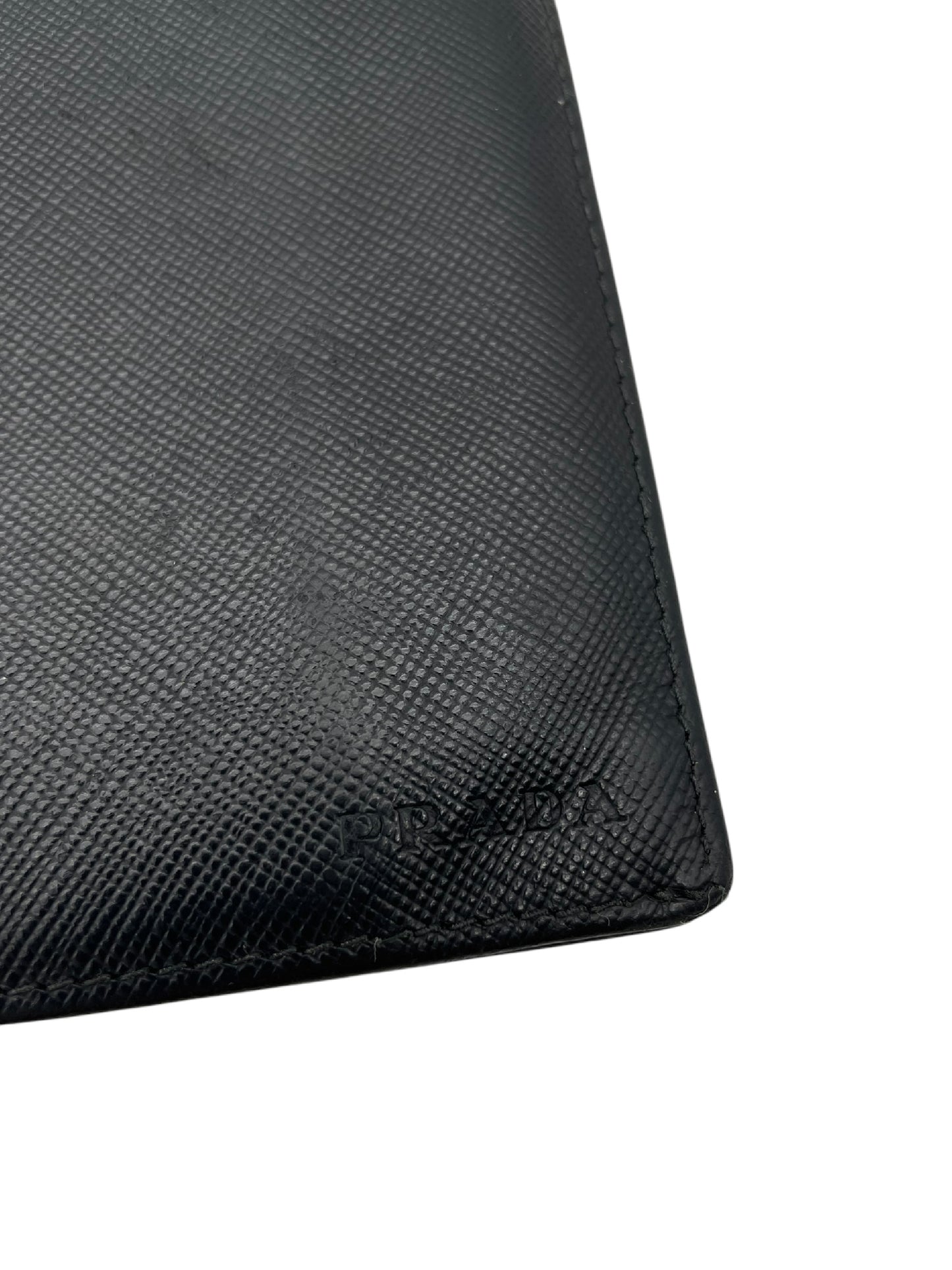 PRADA PRADA Prada long wallet black wallet