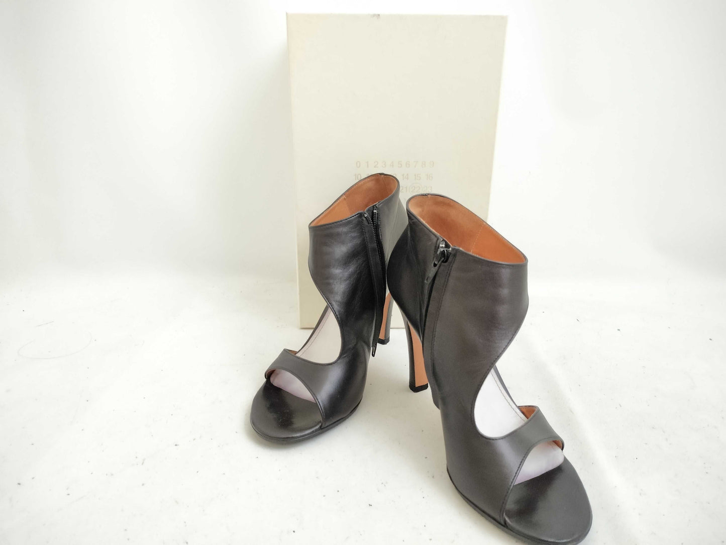 Martin Margiela 22 Margiela Heeled Ankle Sandal Pumps Booties Size 37 Pumps