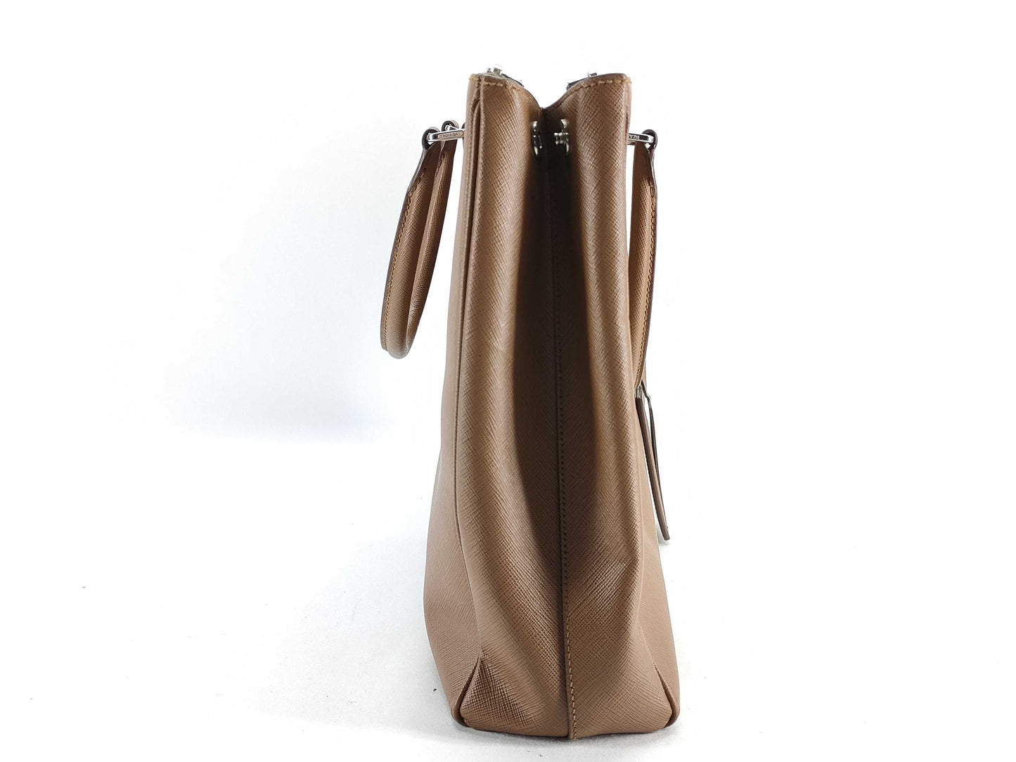 PRADA Galleria Business Bag, Brown
