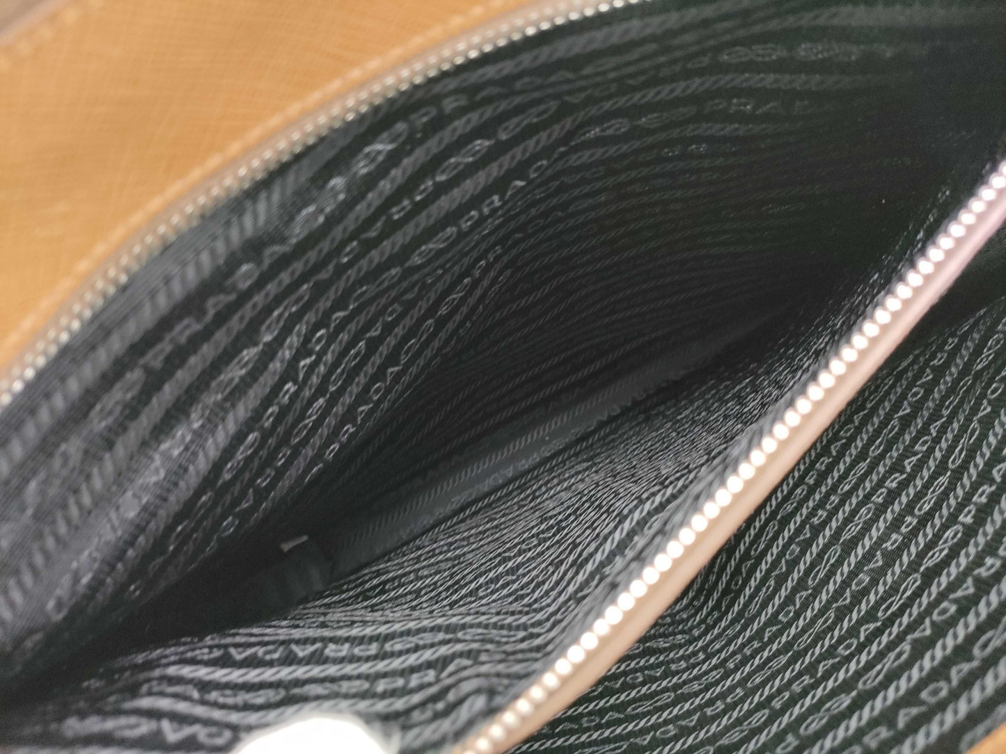PRADA Galleria Business Bag, Brown