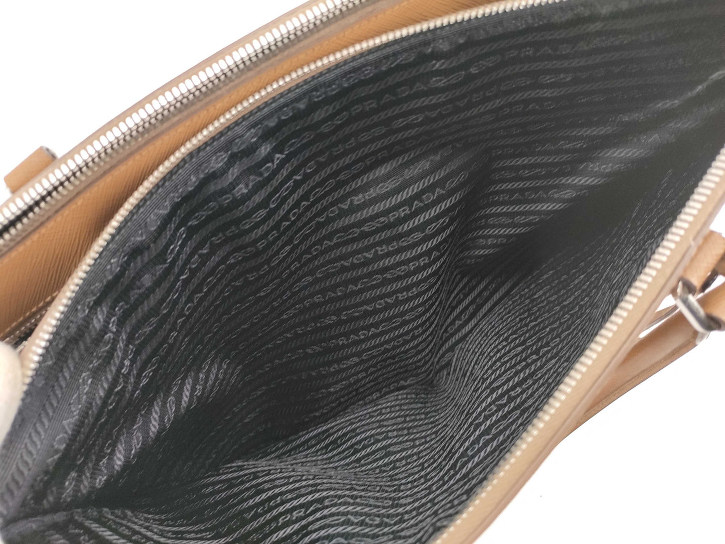 PRADA Galleria Business Bag, Brown