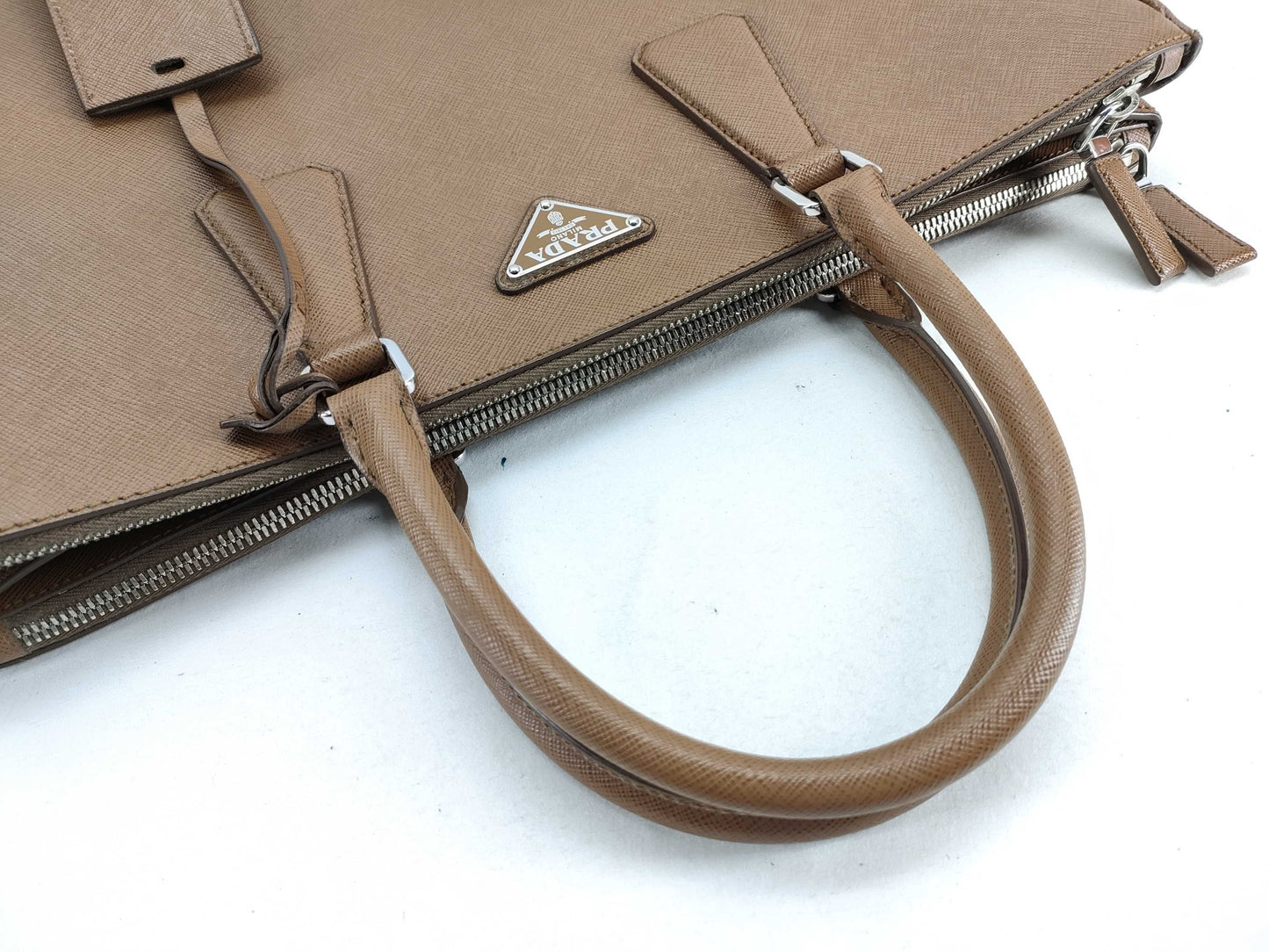 PRADA Galleria Business Bag, Brown