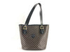 CELINE Black Macadam Bucket Tote Bag